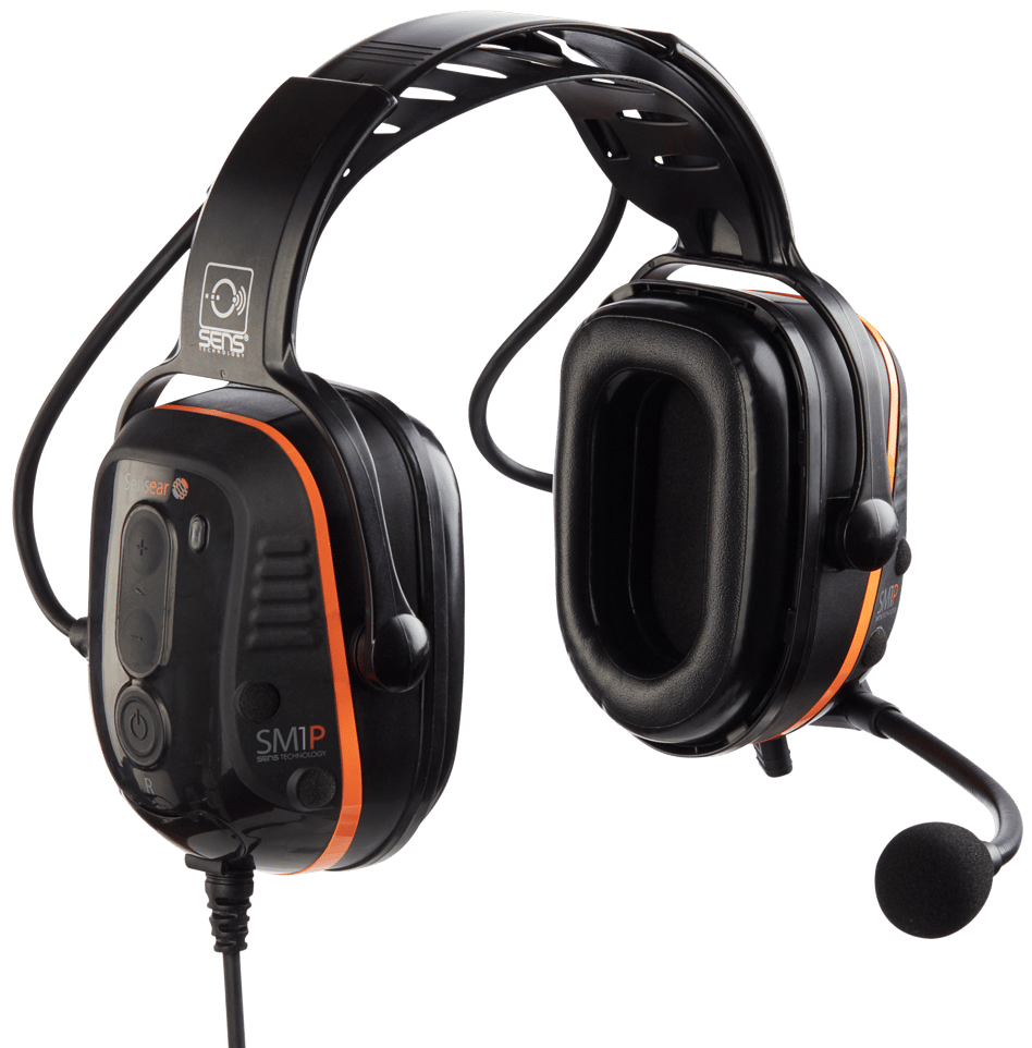 2Way Radio Noise Cancelling Communication Headsets Sensear