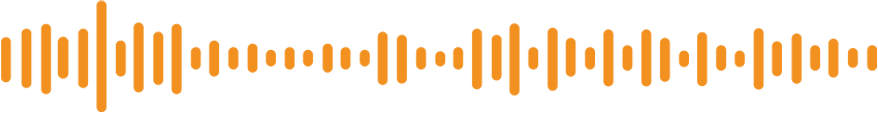 orange sound waves