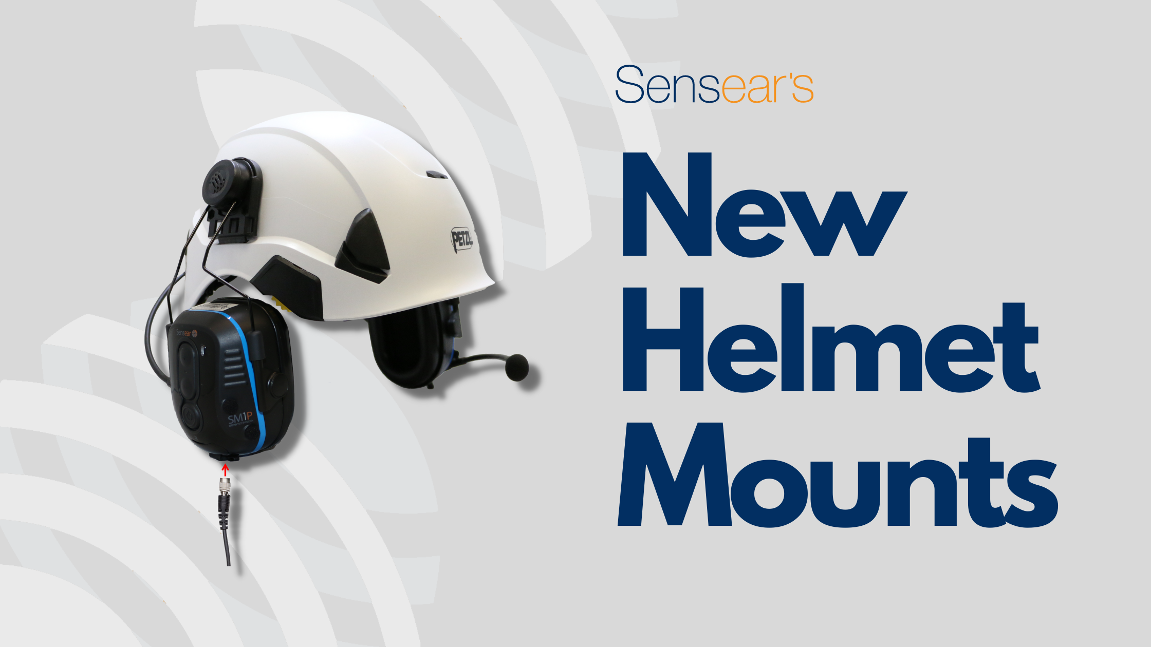 Sensear's New Helmet Mounts