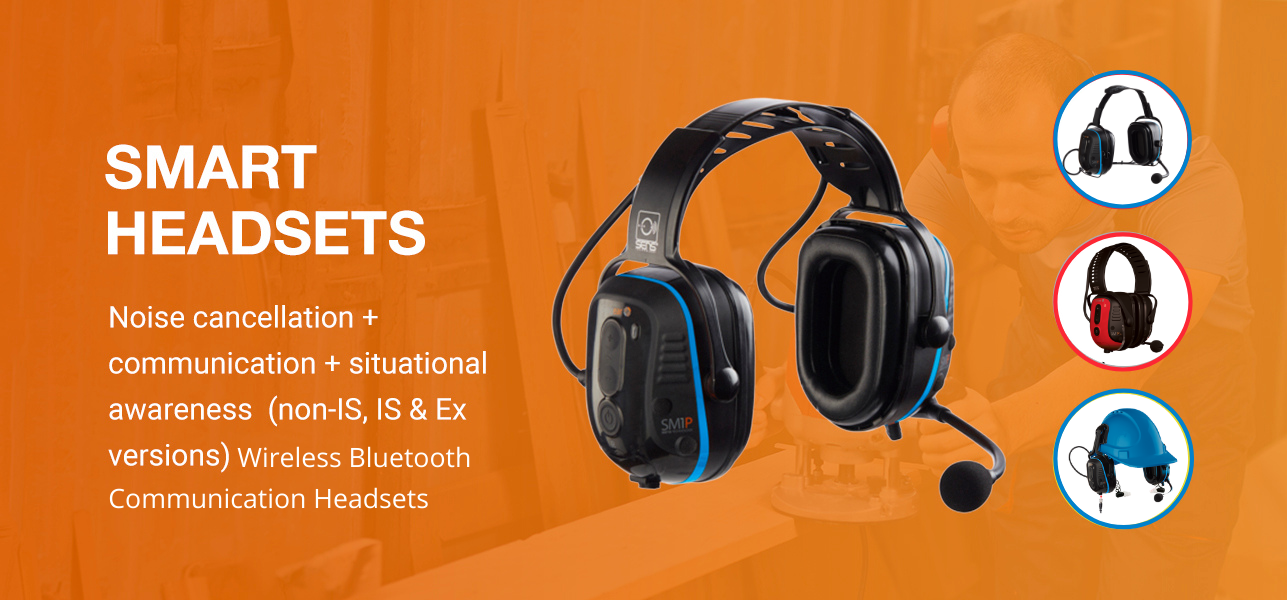 noise cancelling two way radio headset