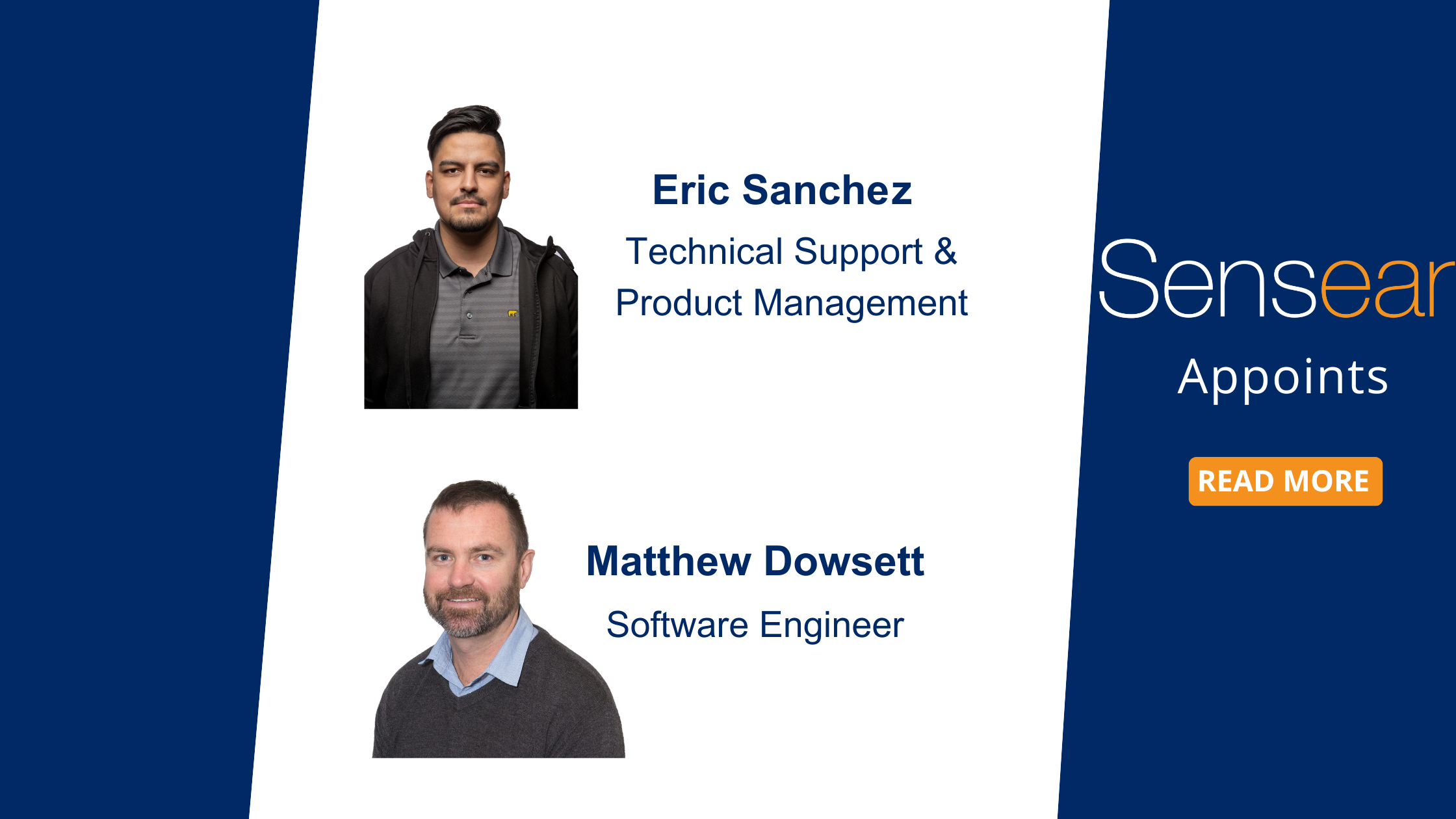 Sensear Appoints New Technical Support/Product Manager and Software Engineer